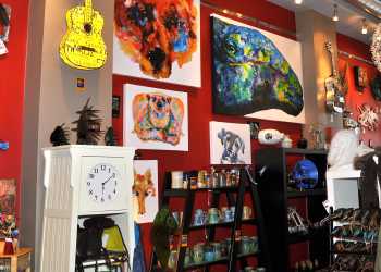 Anchorage shopping at art gallery Sevigny studios