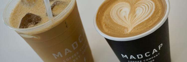 Madcap hot and iced lattes Madcap hot and iced lattes