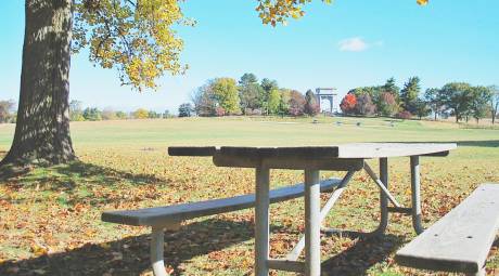 Valley Forge Park Picnic Table