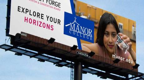 Manor College Billboard