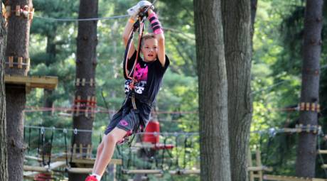 Elmwood Park Zoo - Treetop Adventures