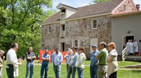 The Evans-Mumbower Mill is operated by the Wissahickon Valley Watershed Association