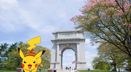 Pokemon Go at Arch
