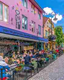 Fargegaten, The colour street, in Stavanger