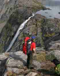 Hiking in Rago national park, Northern Norway
