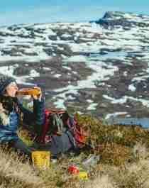 Oda Ramsdal hiking the length of Norway
