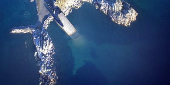 Under Underwater restaurant in Lindesnes Southern Norway