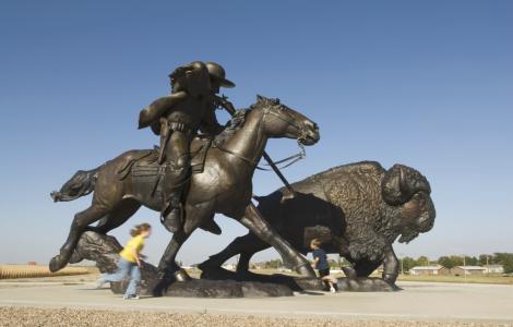 Buffalo Bill Sculpture