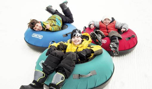 Group Snow Tubing