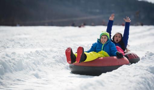 Family Fun Snow Tubing