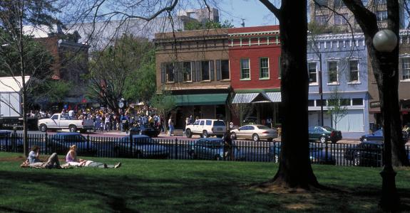 UGA North Campus and Downtown Athens