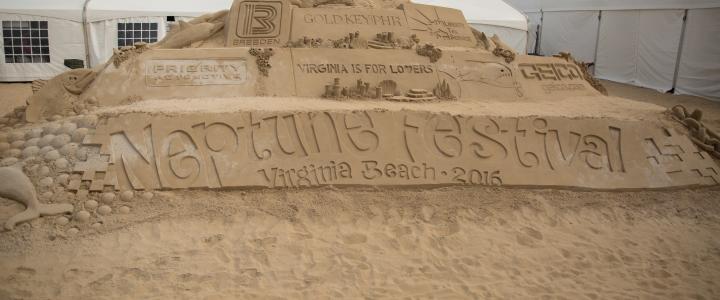 Sandscapes Neptune Festival Sand Sculptures Are Built To Impress