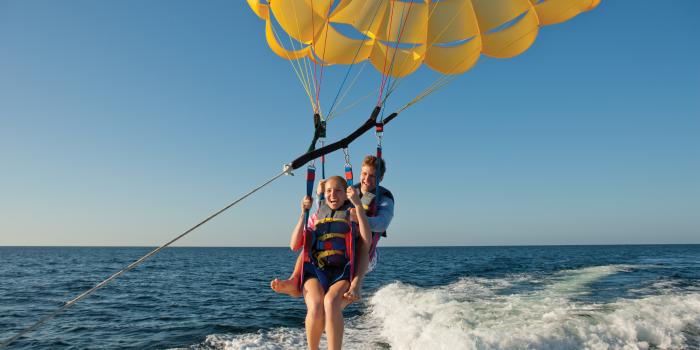 Parasailing In Panama City Beach