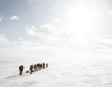 Ski Expedition Finnmark Northern Norway