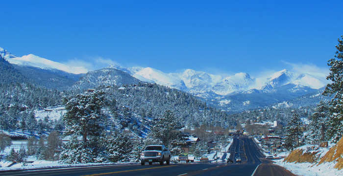 Best Scenic Winter Drives In Estes Park