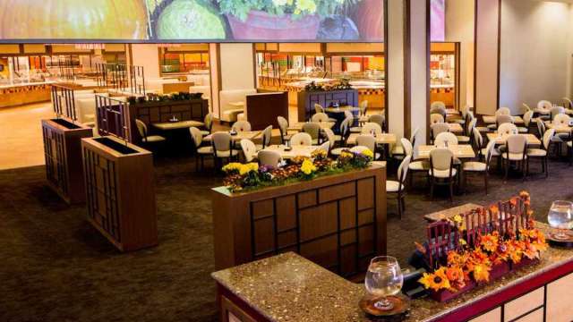 Sit down and enjoy this amazing buffet at Eureka Townsquare in Mesquite, Nevada.