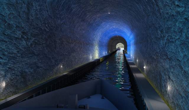 See The First Images Of The Magnificent Ship Tunnel Official Travel Guide To Norway Visitnorway Com