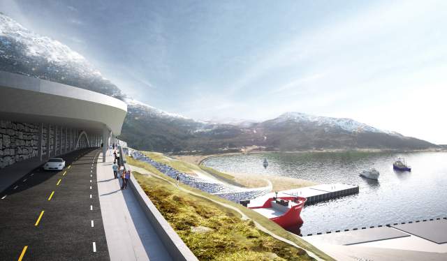 See the first images of the magnificent ship tunnel ...