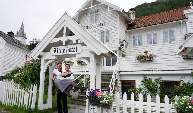 Bente R. and Kjetil Widding, Utne hotel