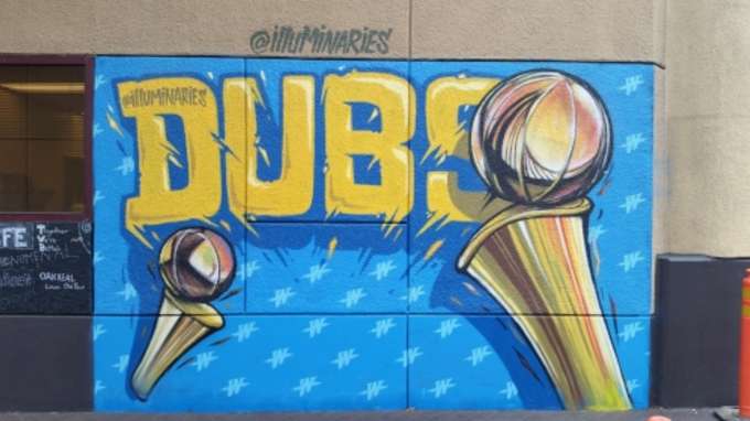 Warriors Mural 2017 - Marriott