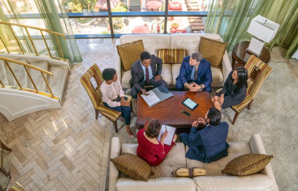 Business Meeting in Golden Nugget Suite