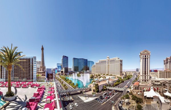 Las Vegas Strip from the Cromwell