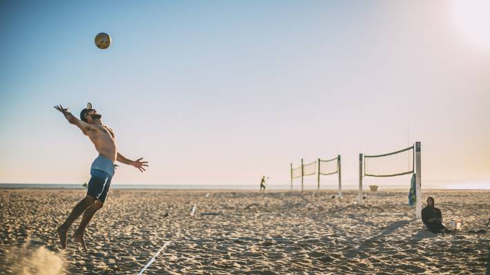 The Pros Take Court For 18th Annual Avp Beach Volleyball Tournament