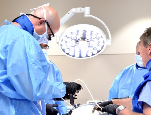 Surgeon medical meetings