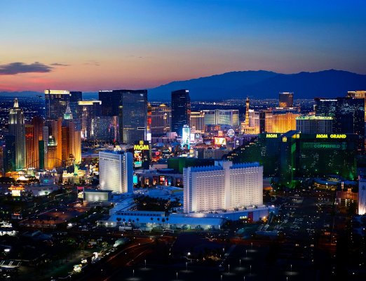 Aerial View of the Strip