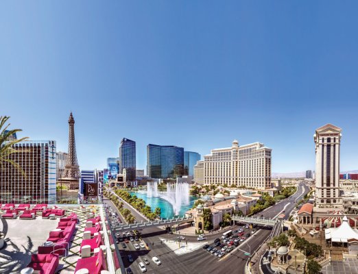 Las Vegas Strip from the Cromwell