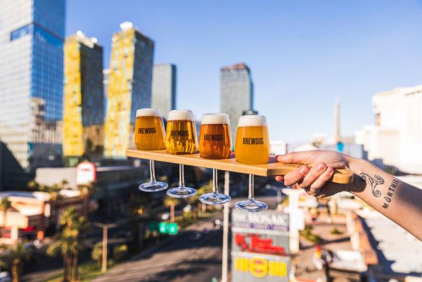 Enjoy some of the amazing handcrafted beers at BrewDog Las Vegas!