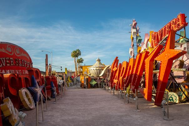 Get a blast from the past with the The Neon Museum in Las Vegas.