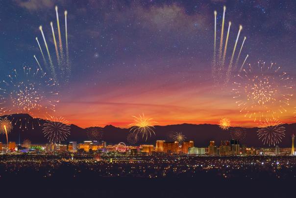 Live in Vegas Fireworks