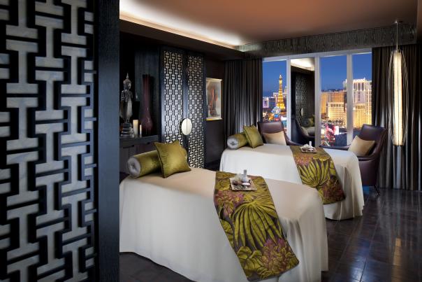 inside Mandarin Oriental Spa