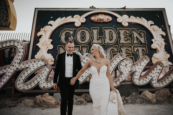 Wedding: Neon museum