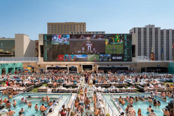 Stadium Swim watch party