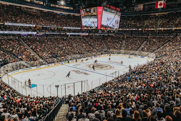 TMobile Arena Golden Knights game