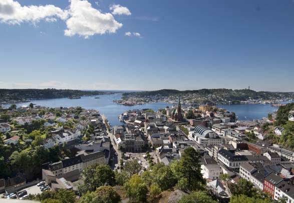 View over Arendal
