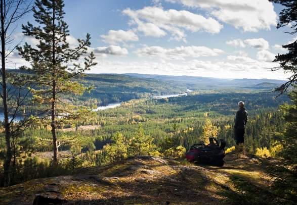 Flyktningeruta, Finnskogen