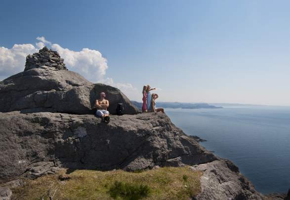 Brufjell potholes Flekkefjord Norway