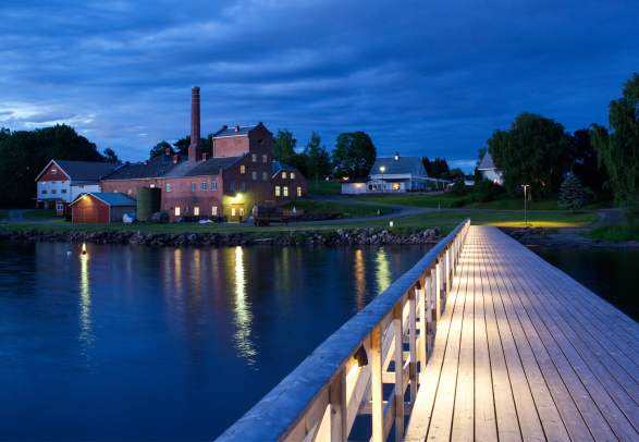 Atlungstad distillery in the Hamar region, Eastern Norway