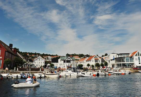 Lillesand harbor