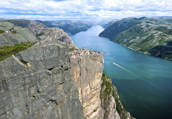 Plan your trip to Stavanger: Lysefjorden and The Pulpit Rock in Ryfylke, Fjord Norway