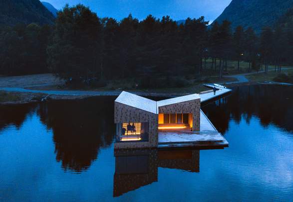 The Soria Moria Sauna in Telemark, Eastern Norway