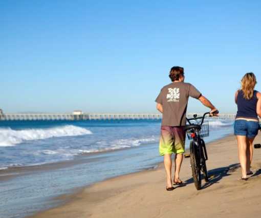 Huntington Beach Cycling Things To Do In Bike The Ocean Strand In Huntington Beach