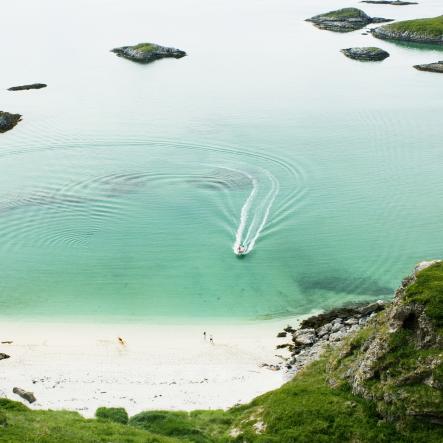 Beach, Sommarøy in Troms