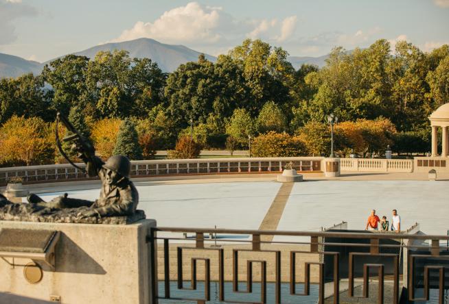 One Of The Most Meaningful Stops You Can Make In Virginias Blue Ridge Is The National D Day Memorial In Bedford A Somber Walk Through A Larger Than Life One Of The Most Meaningful Stops You Can Make In Virginias Blue Ridge Is The National D Day Memorial In Bedford A Somber Walk Through A Larger Than Life
