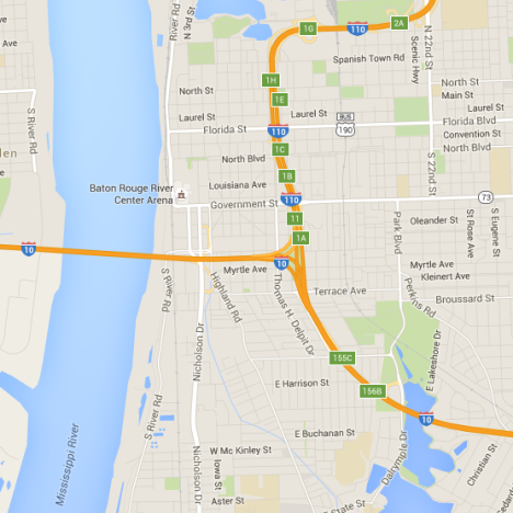 Maps Of Malls In Baton Rouge