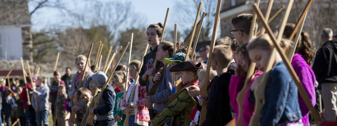 Kids Join the Continental Army at Valley Forge Park