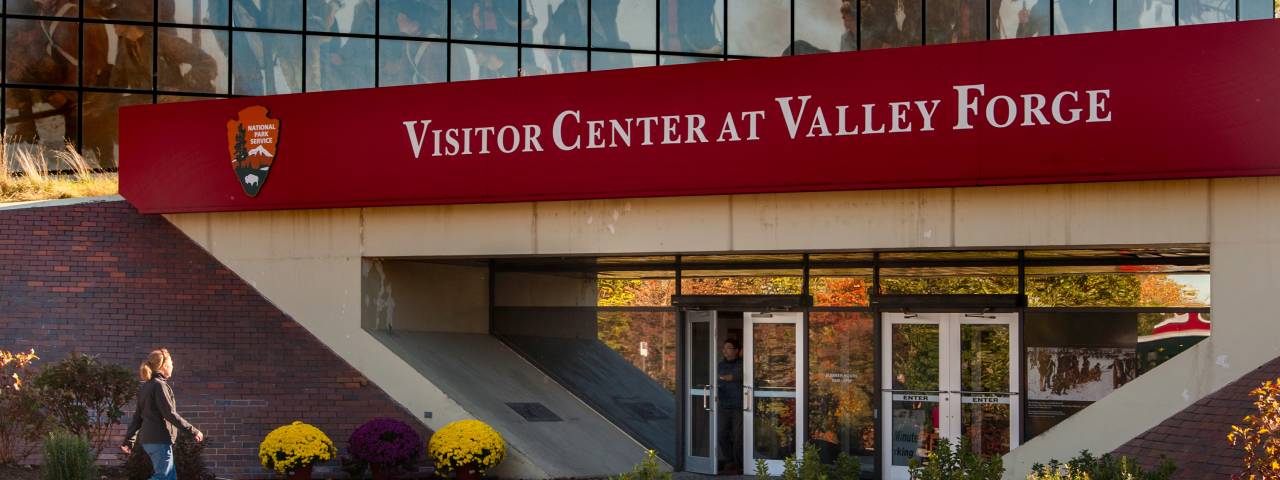 Valley Forge Park Visitor Center Header